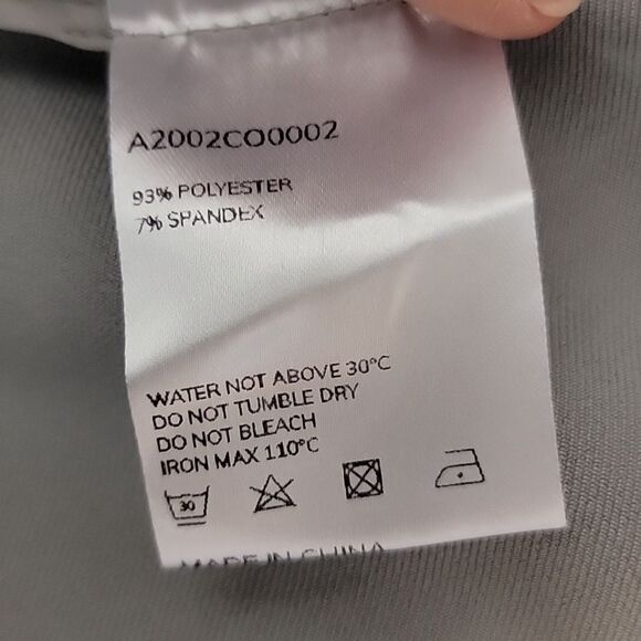 Lattelier Patchwork Trenchcoat In Grey Womens Size M - Picture 11 of 14